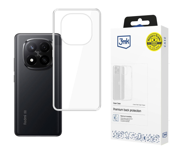 3mk Clear Case do Redmi Note 15 Pro+ 5G - 1511572 - zdjęcie